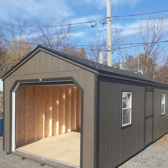 Portable Garage Gable Roof Better Way Sheds